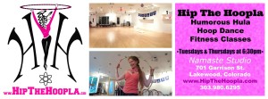 Hip The Hoopla hula hoop dance classes at Namaste Studio in Lakewood